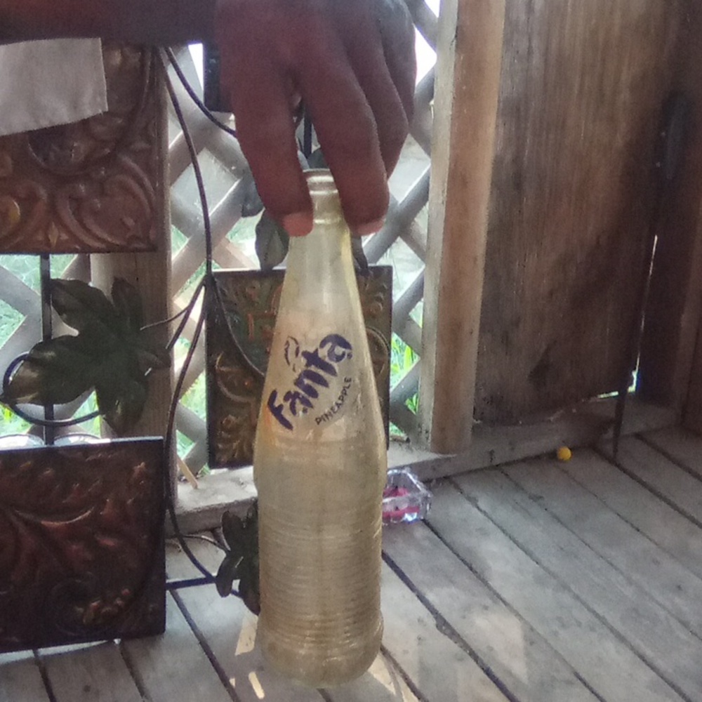Antique Fanta bottle